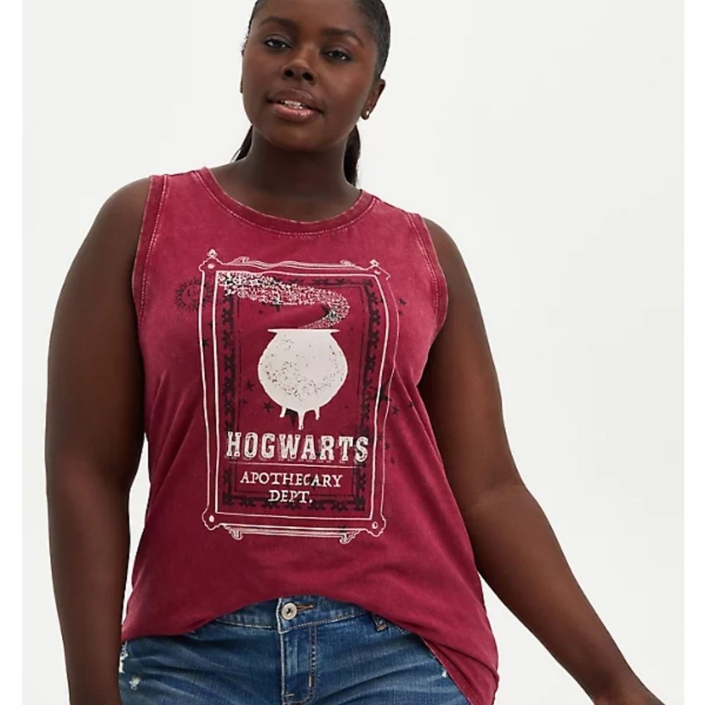 NWT Torrid Harry Potter Vintage mineral wash tank top